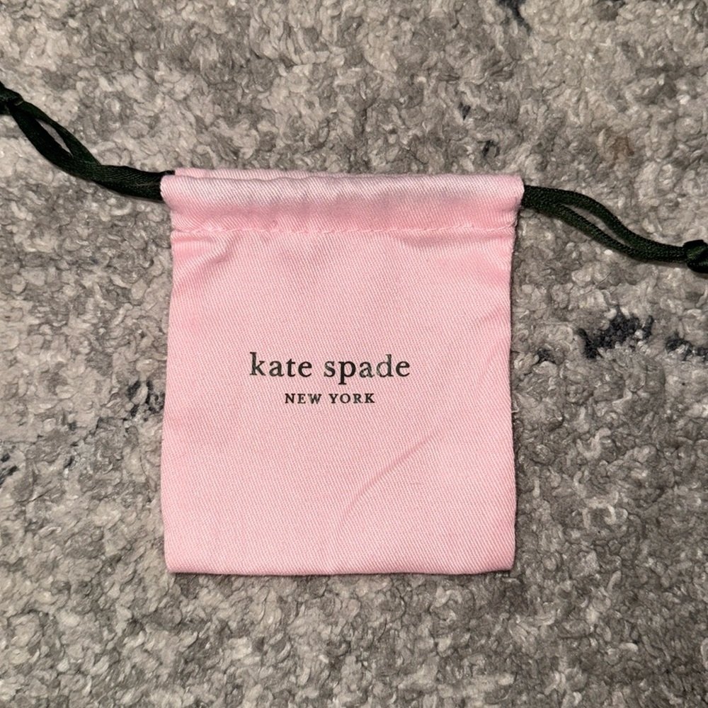 Kate Spade Pink Jewelry Dustbag Drawstring Pouch